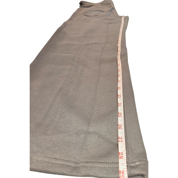 PrettyLittleThing Shape Wide Leg Joggers Charcoal Grey Toggle Waist Size US 4 - Picture 6 of 8